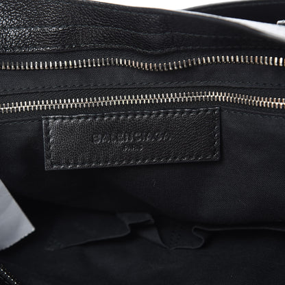 Balenciaga Chevre Silver Metallic Edge Hardware City Black 7 of 11