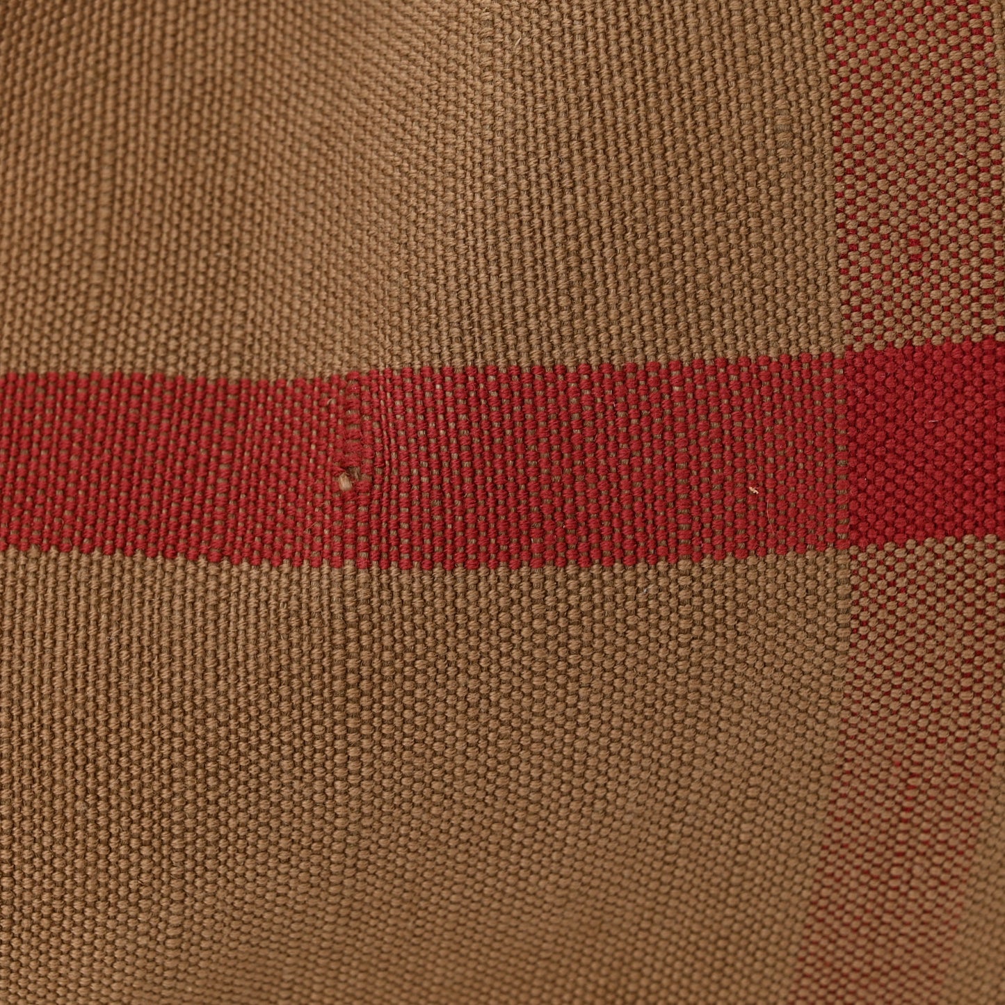 Canvas Mega Check Medium Ashby Hobo Saddle Brown