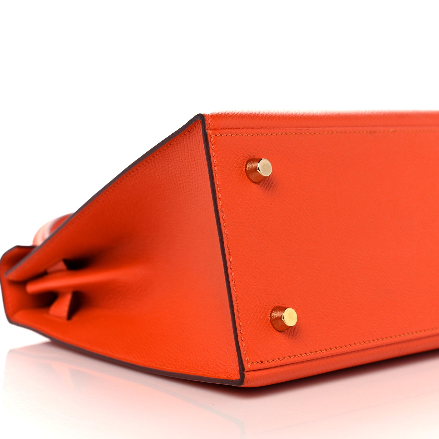 Hermes Epsom Kelly Sellier 28 Orange Poppy 6 of 42