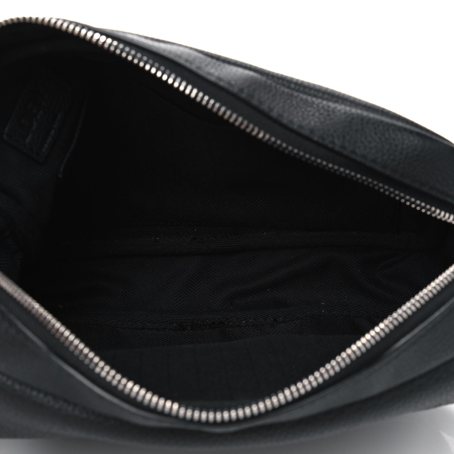 Loewe Soft Grained Calfskin XS Military Messenger Bag Black 4 of 4