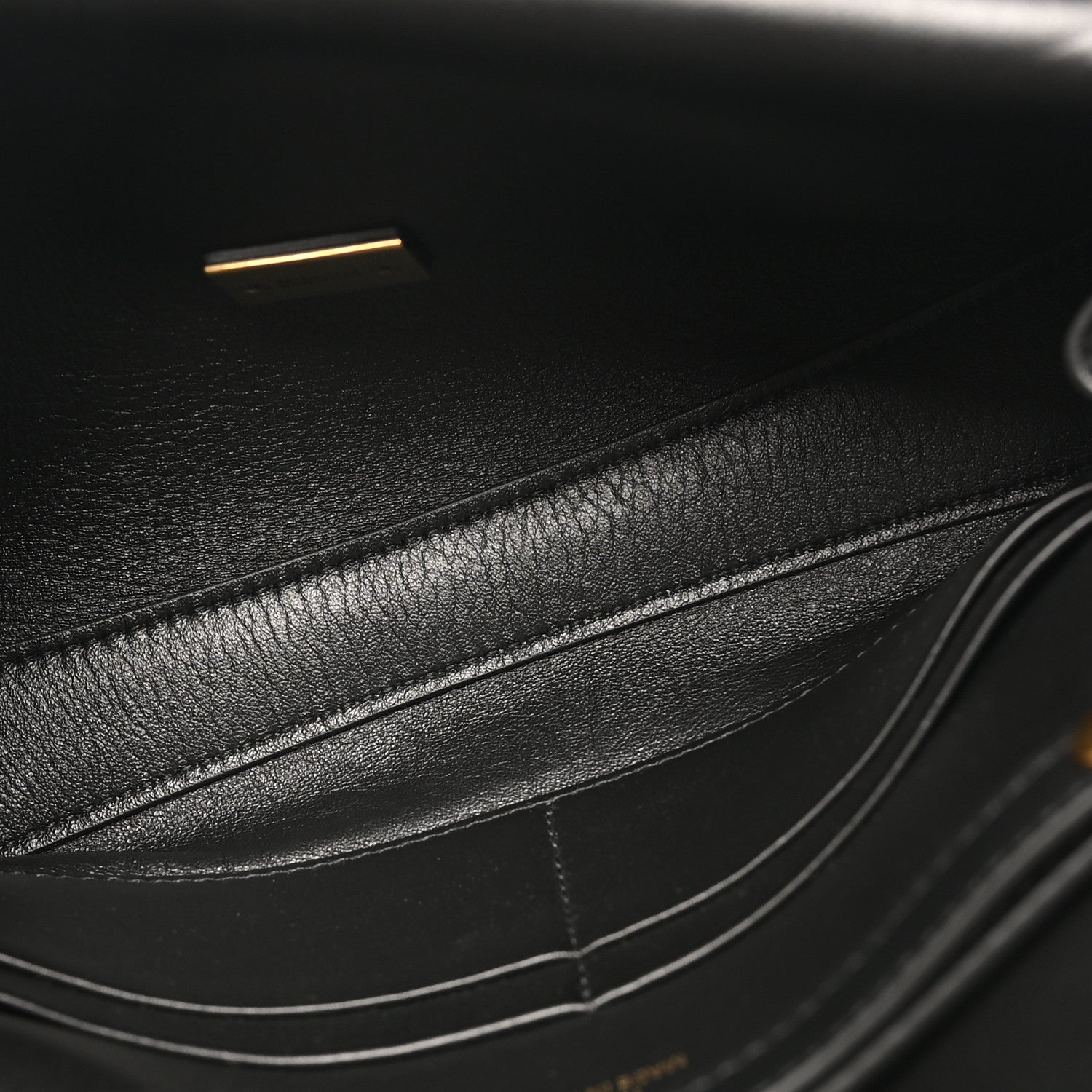 Balenciaga Smooth Calfskin Small Bel Air Clutch On Strap Black Black 5 of 9