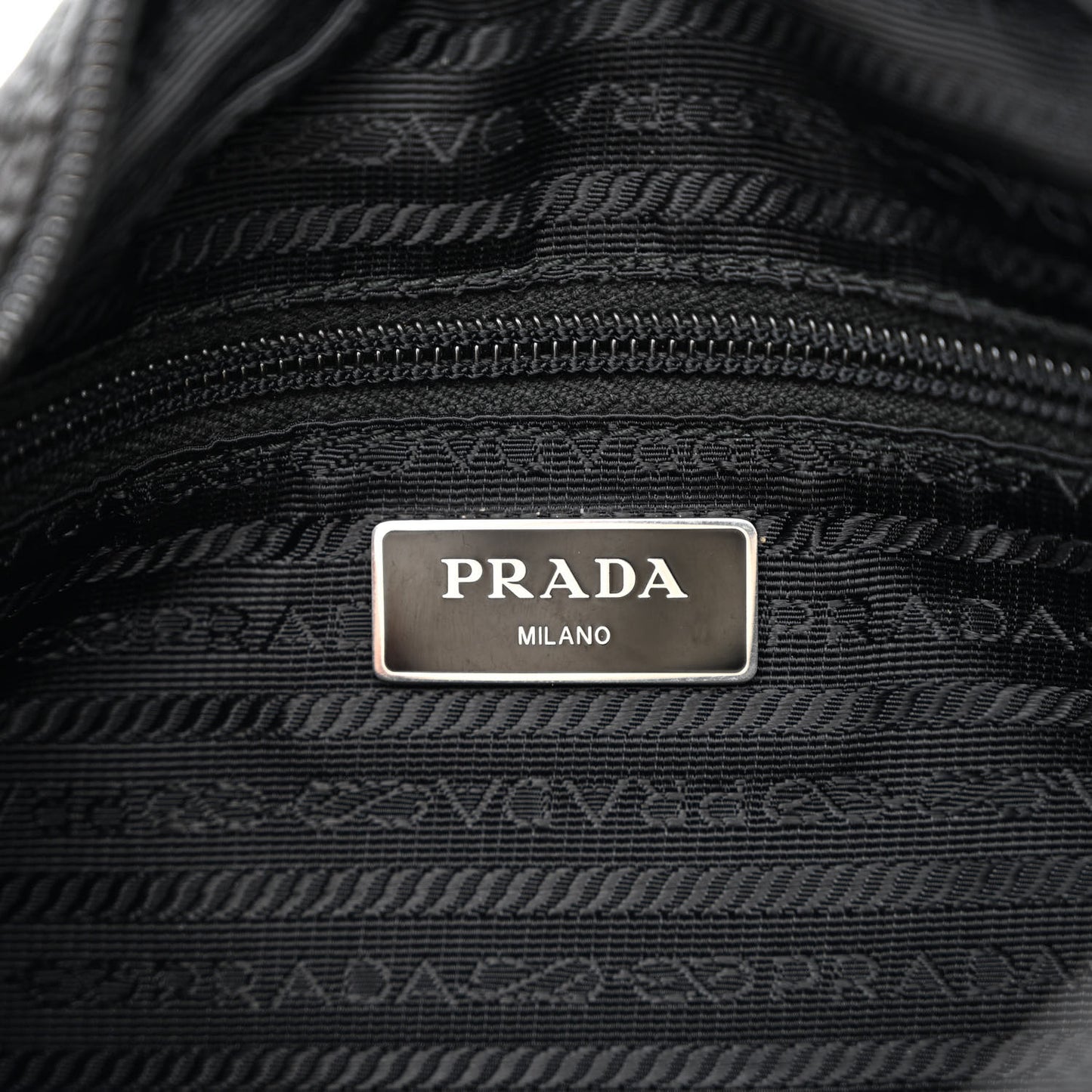 Re-Nylon Shoulder Bag Black