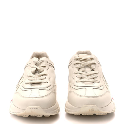 Gucci Calfskin Logo Womens Rhyton Sneakers 38 Ivory 2 of 12