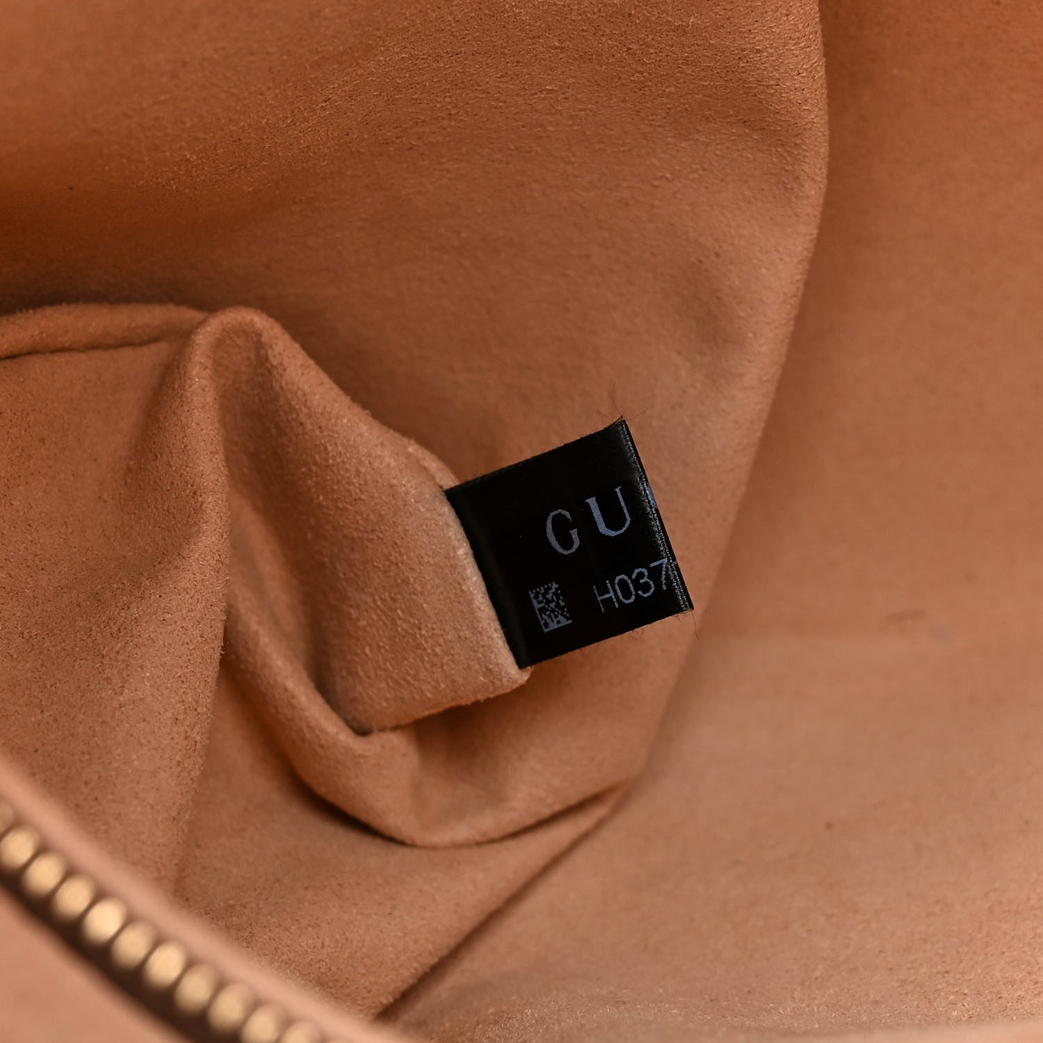 Gucci GG Supreme Monogram Textured Calfskin Web Medium Ophidia Shopping Tote Beige Ebony New Acero 8 of 11