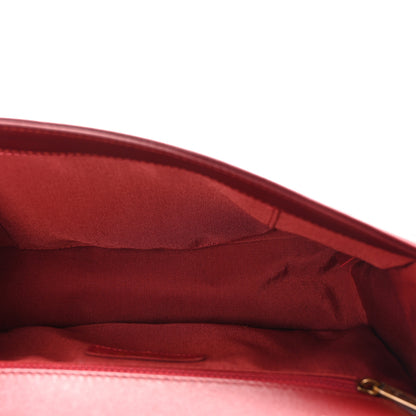 Chanel Lambskin Quilted New Medium Boy Flap Dark Red 4 of 10