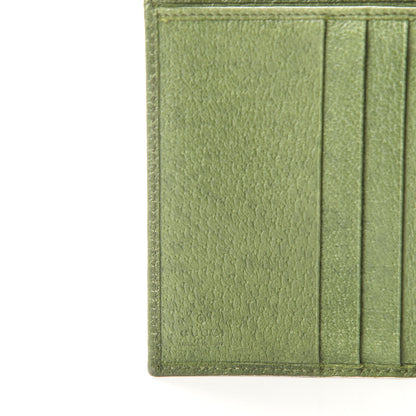Gucci Suede Hasler Compact Wallet Green 7 of 8