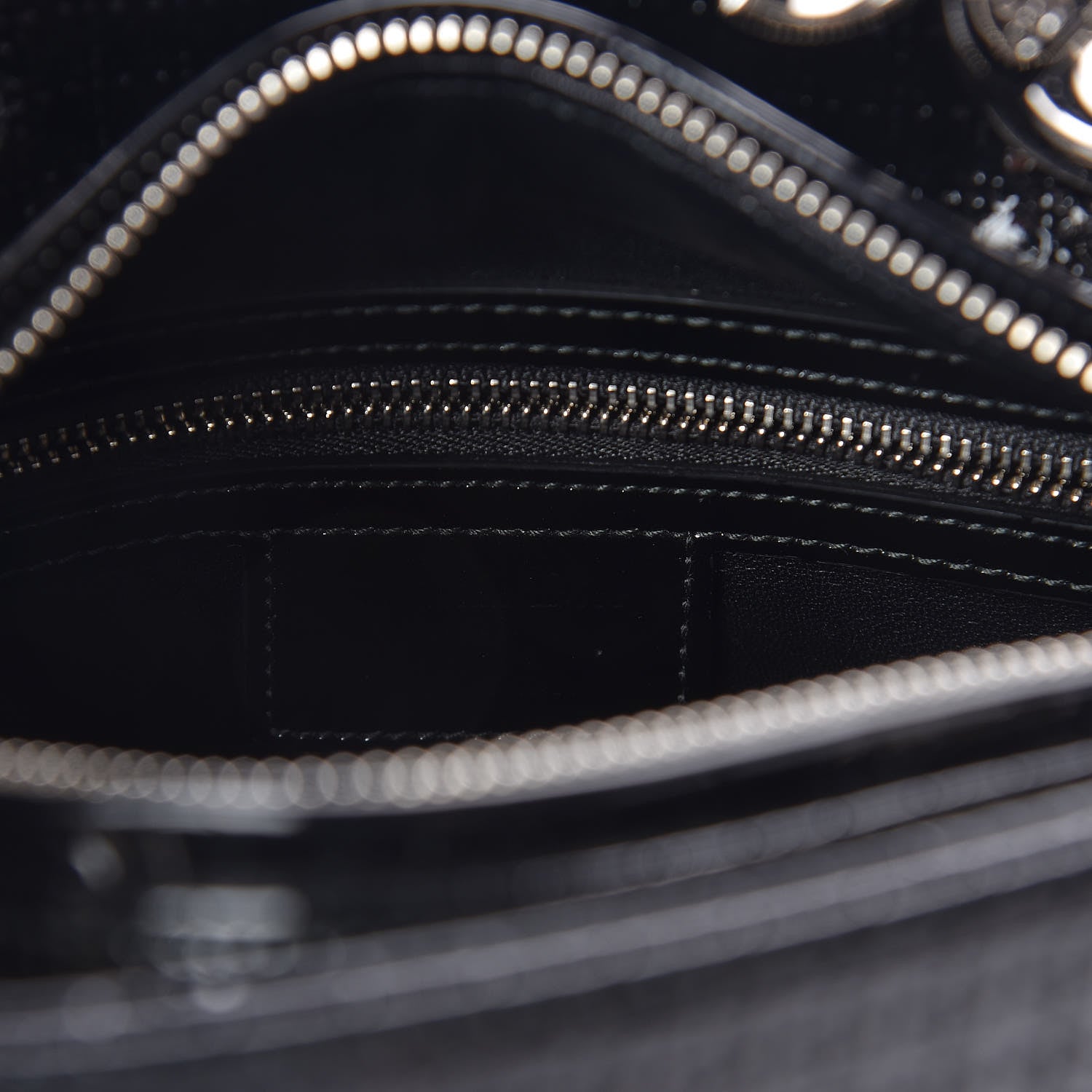 Christian Dior Patent Micro-Cannage Medium Lady Dior Black 6 of 9