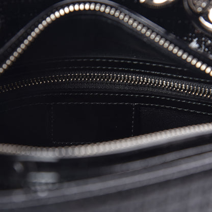 Christian Dior Patent Micro-Cannage Medium Lady Dior Black 6 of 9