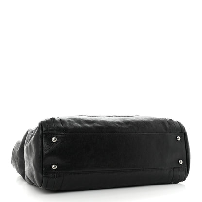 Chanel Glazed Calfskin Modern Chain Tote Black 4 of 12