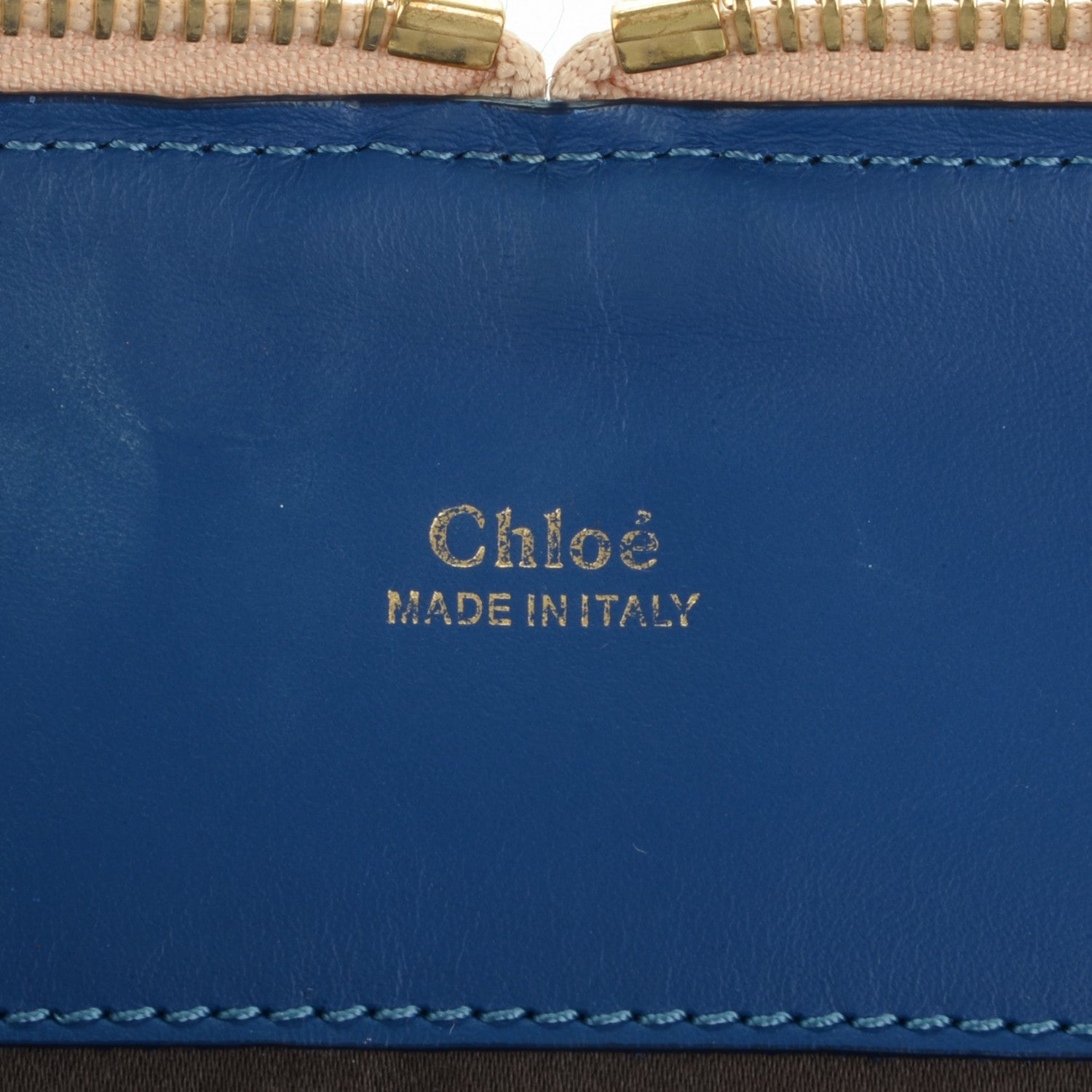Chloe Smooth Calfskin Medium Baylee Tote Sea Water 6 of 8