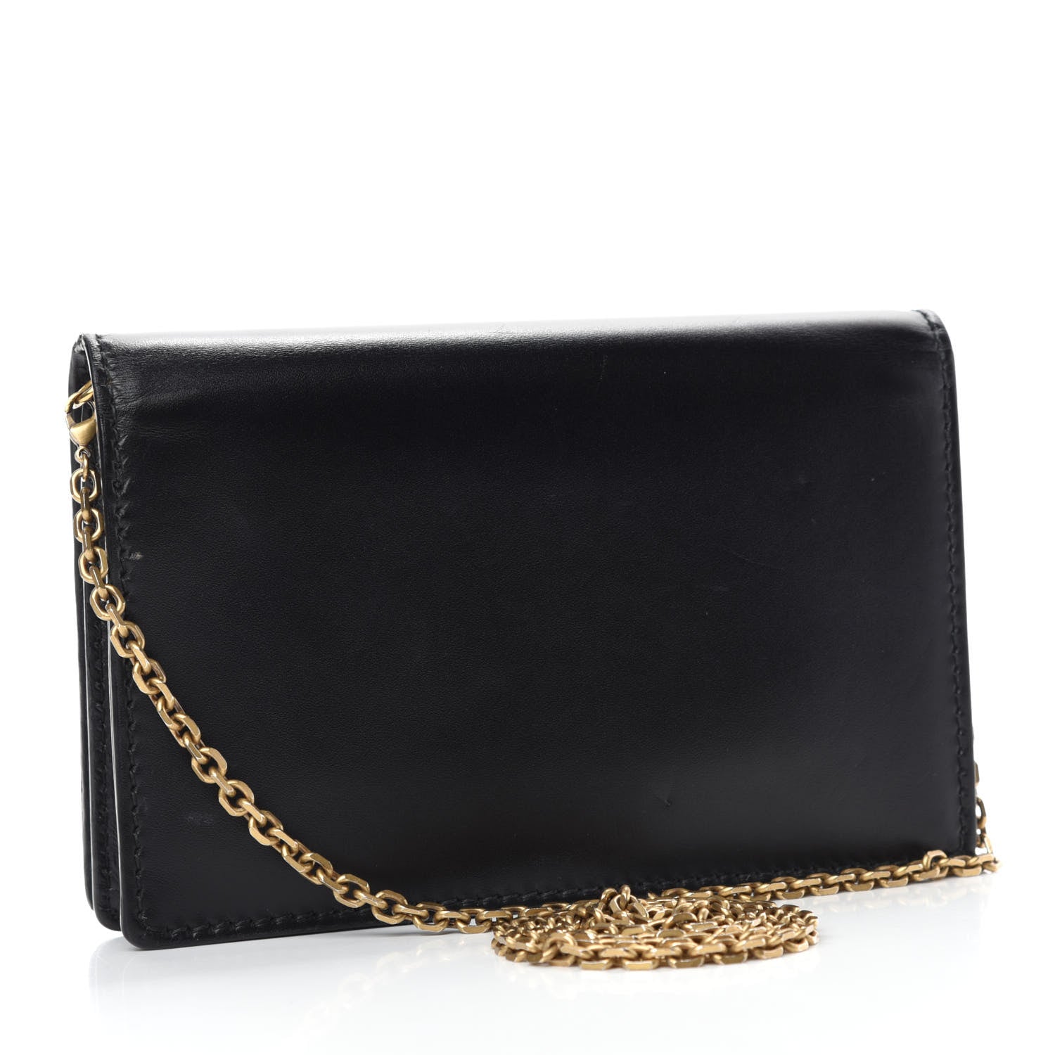 Christian Dior Calfskin J'Adior Wallet on Chain Pouch Black 3 of 17