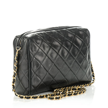 Chanel Caviar Quilted Camera Case Black 3 of 8
