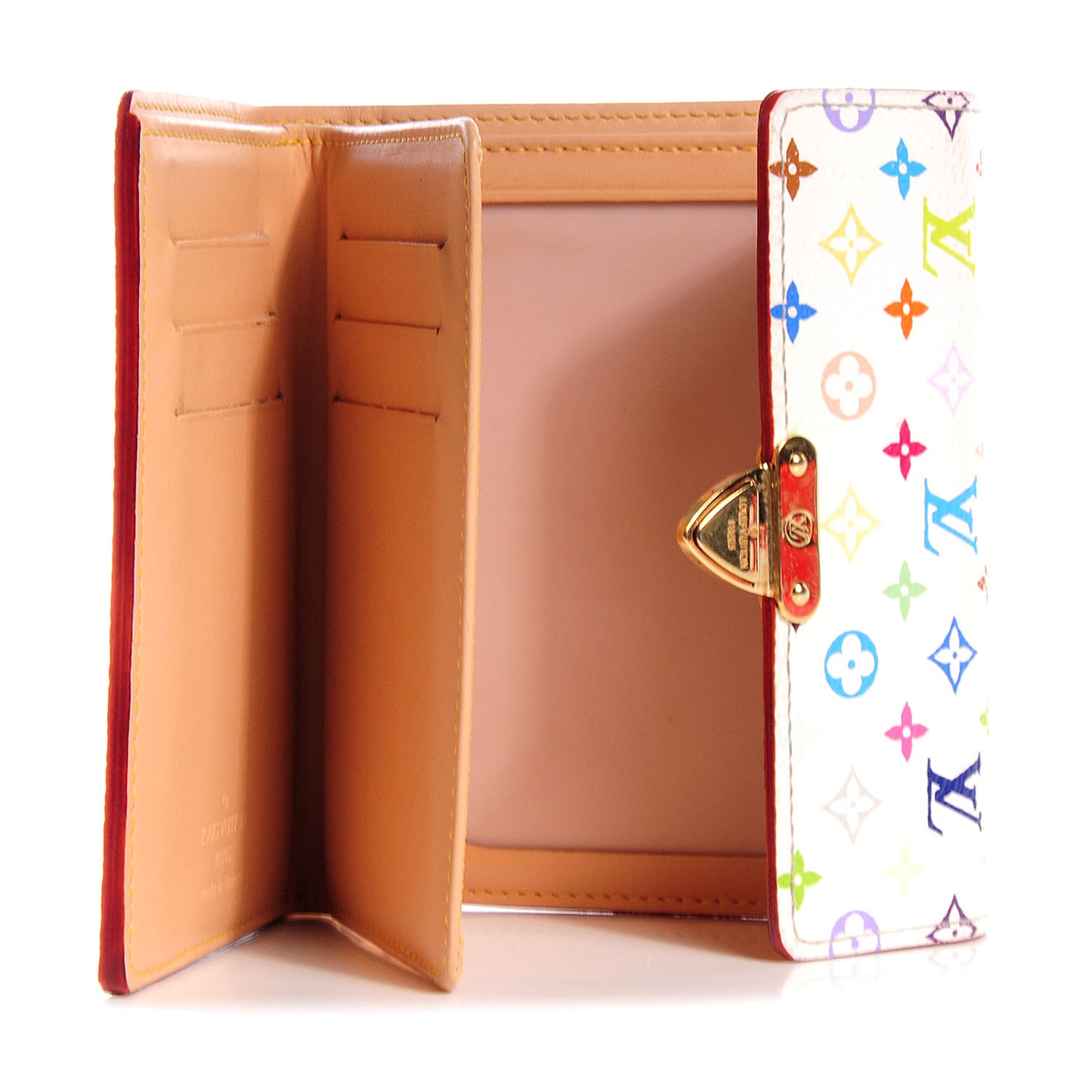 Monogram Multicolor Koala Wallet White