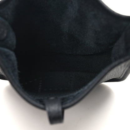 Hermes Taurillon Clemence Evelyne TPM Black 4 of 10