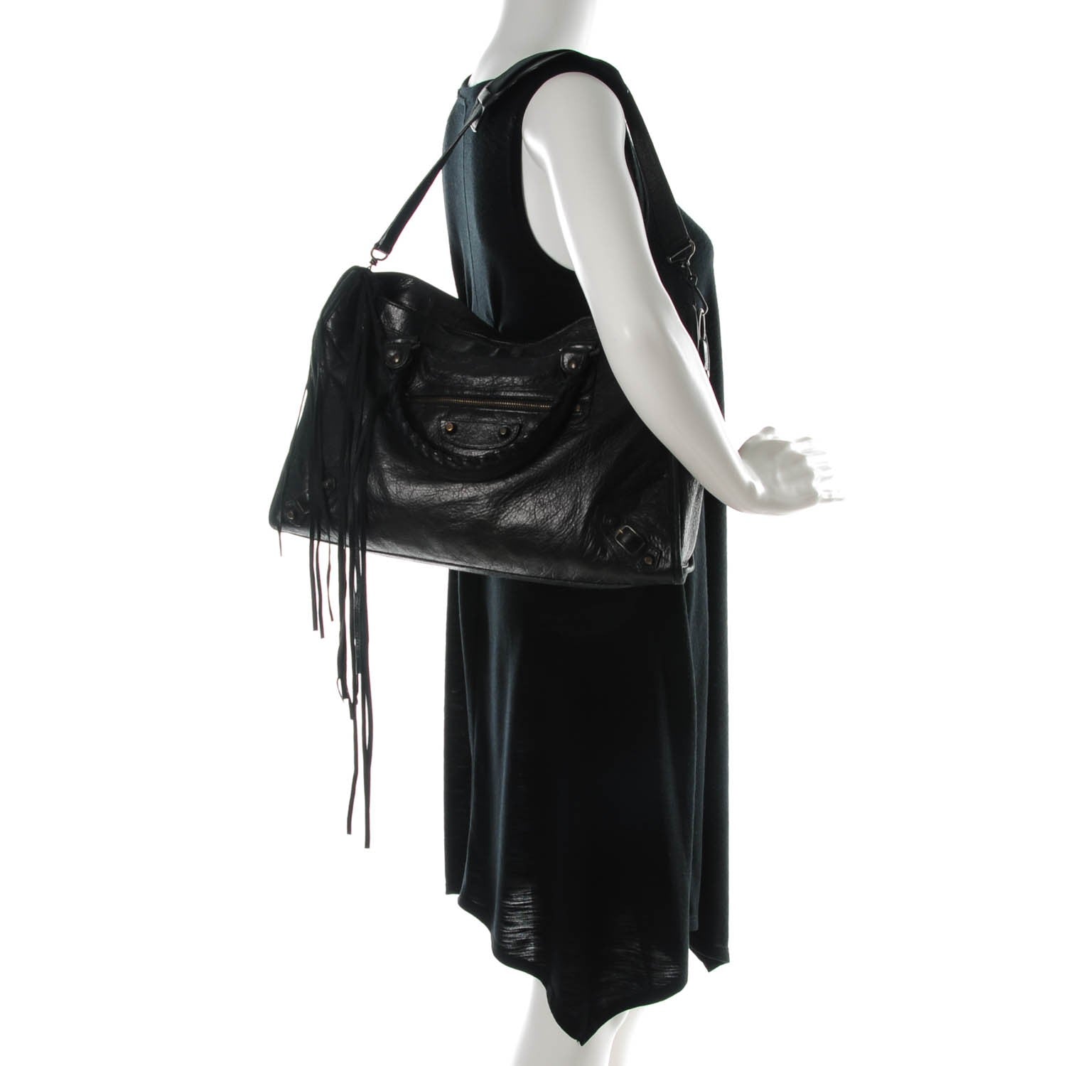 Balenciaga Agneau Classic Hardware City Black 2 of 7