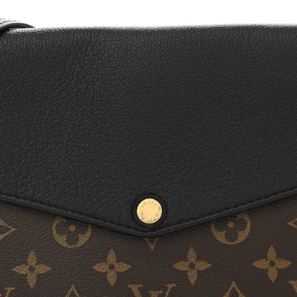 Louis Vuitton Monogram Twice Pochette Black 9 of 12