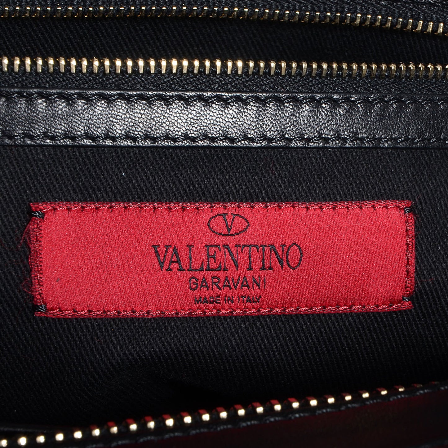 Lambskin Crystal B Diamond Tote Black