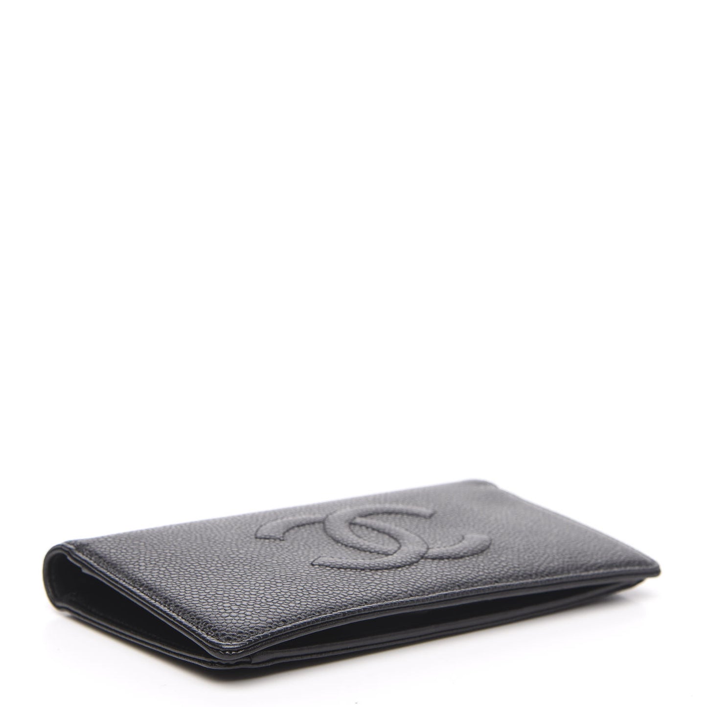 Caviar Timeless CC Yen Wallet Black