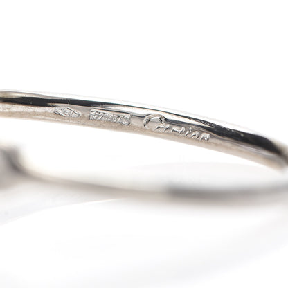Cartier 18K White Gold Diamond Hindu Floral Ring 47 4 4 of 4