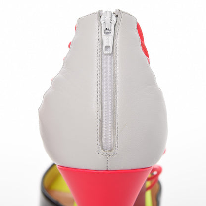 Christian Louboutin Patent Kid Fluo Mat Confusalta 150 Sandals 38 Version Multi 15 of 16