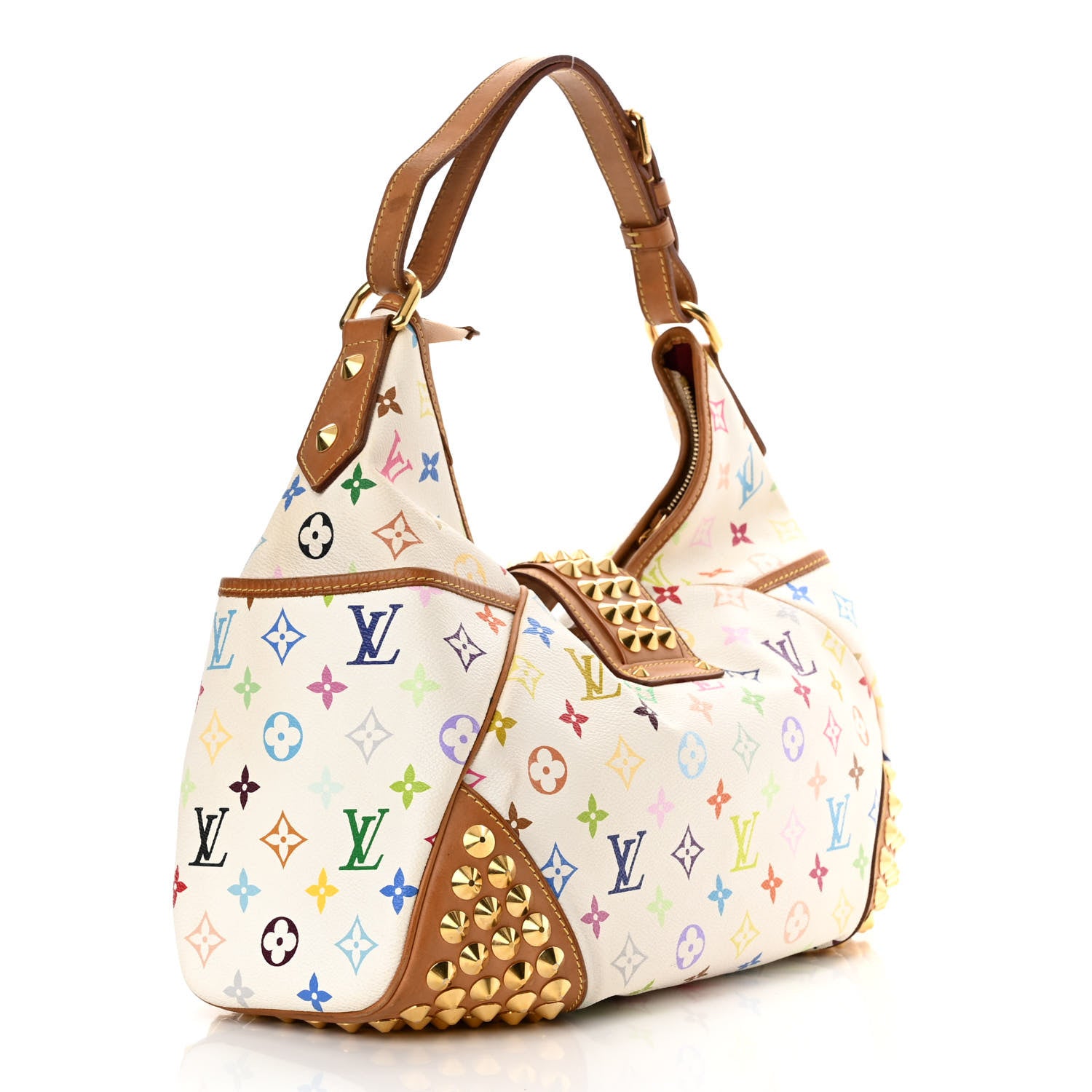 Louis Vuitton Monogram Multicolor Chrissie White 3 of 15