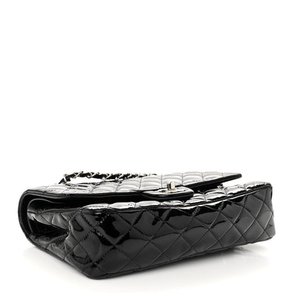 Chanel Patent Quilted Medium Double Flap Black 4 of 10