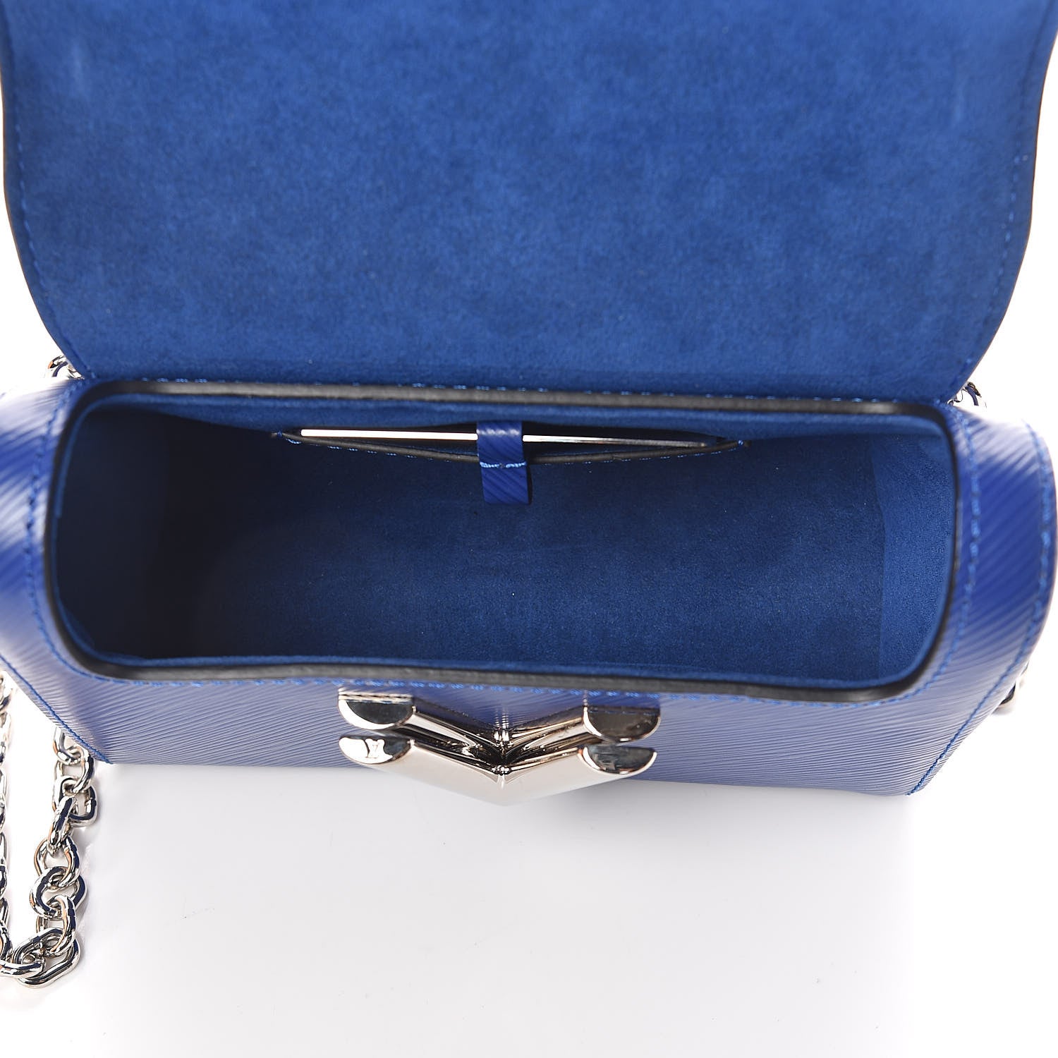 Louis Vuitton Epi Twist Shoulder Bag PM Blueberry 7 of 9
