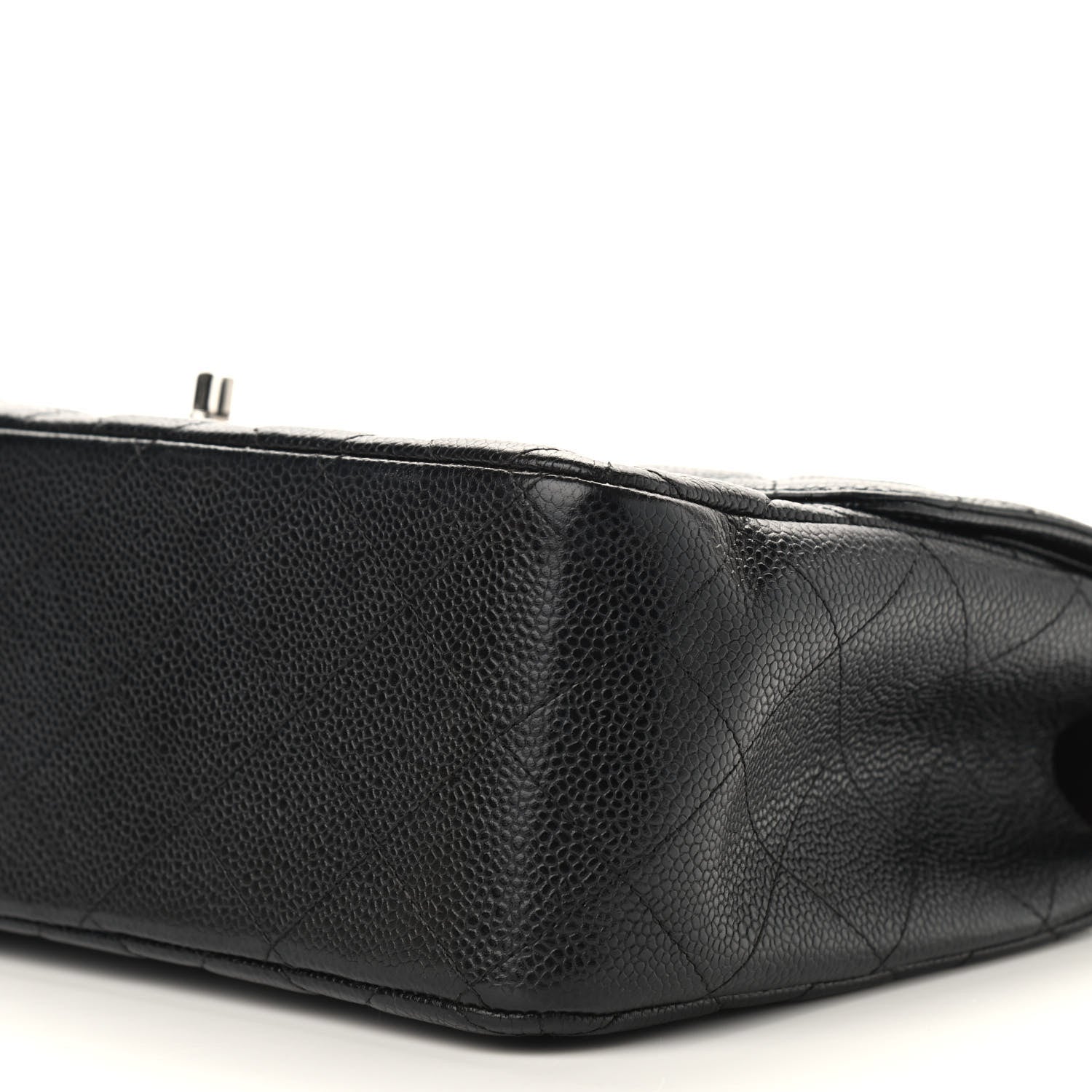 Chanel Caviar Quilted Jumbo Double Flap Black 11 of 11