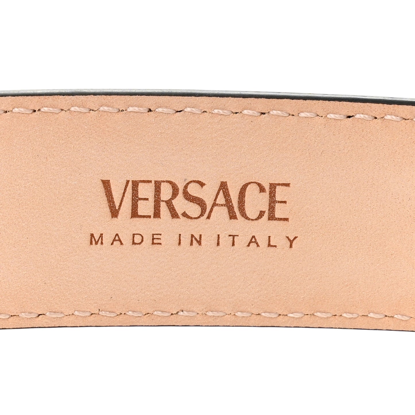 Calfskin Palazzo Medusa Belt 70 28 Chocolate