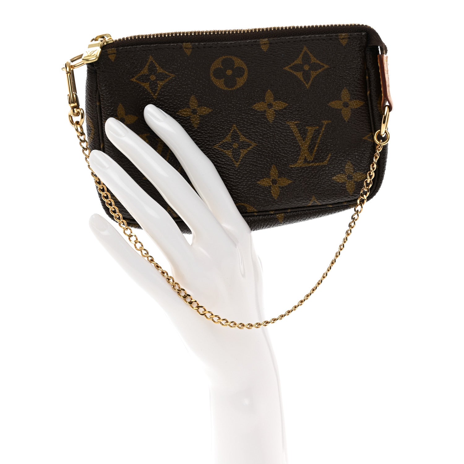 Louis Vuitton Monogram Mini Pochette Accessories 2 of 10