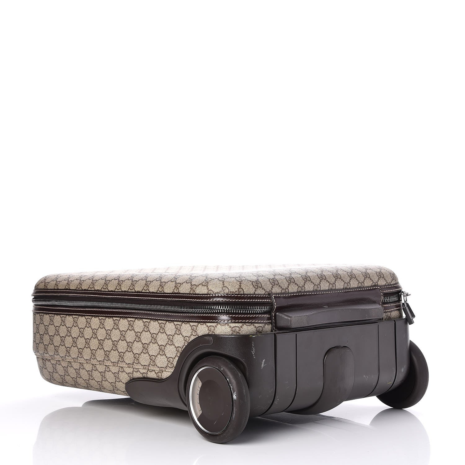 Gucci GG Plus Monogram Small Interlocking G Trolley Brown 8 of 13