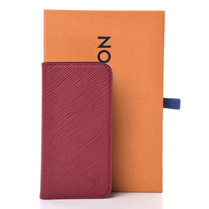 Louis Vuitton Epi iPhone X Folio Fuchsia 8 of 8