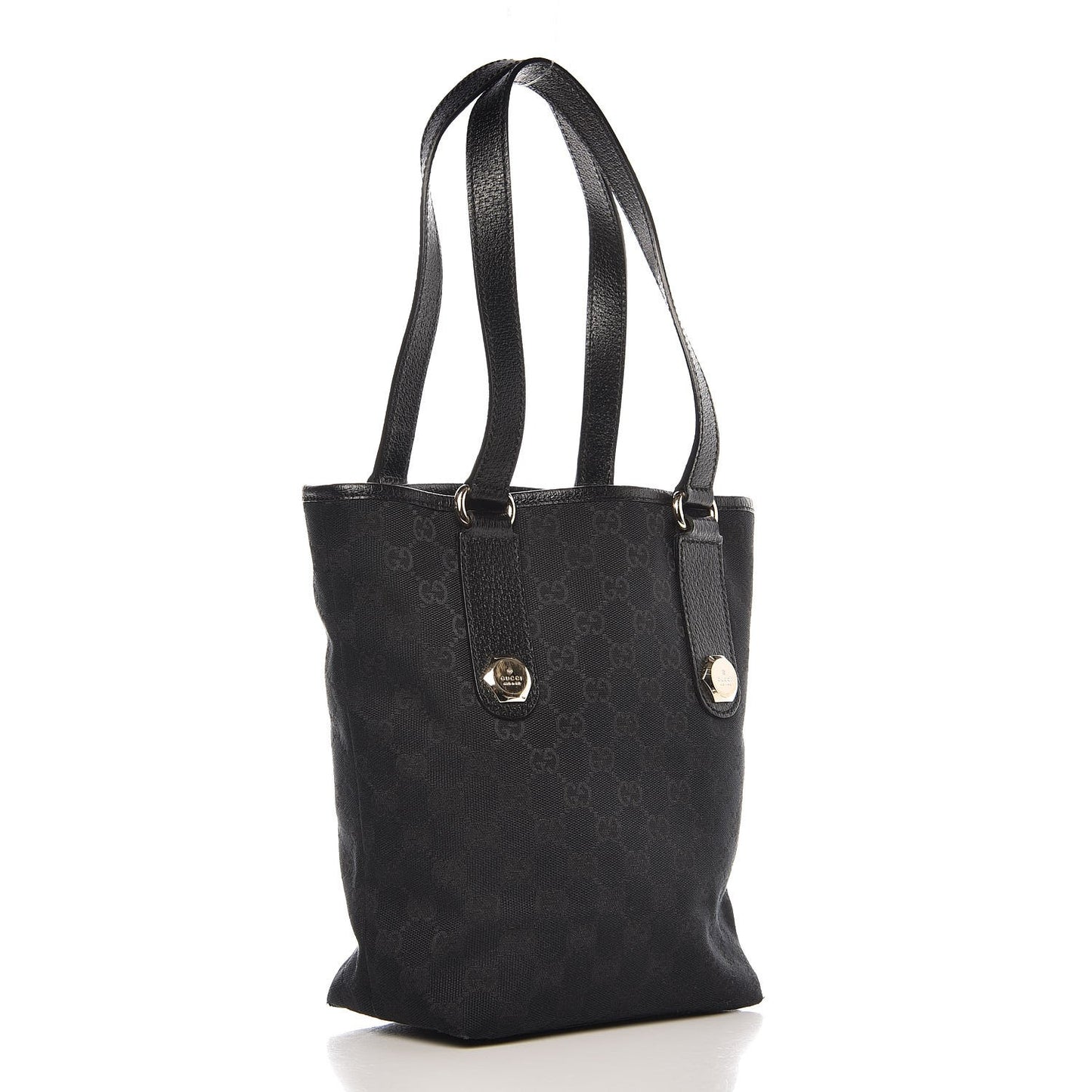 Monogram Small Charmy Tote Black