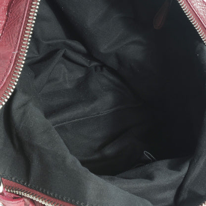 Balenciaga Agneau Giant 21 Silver Hardware Day Hobo Cassis 5 of 7