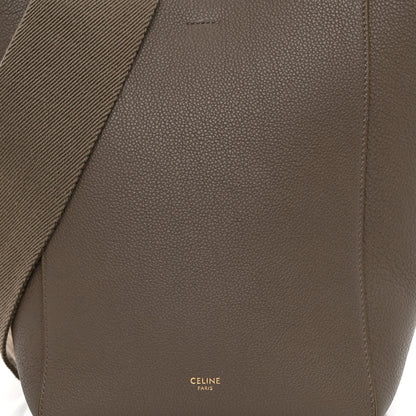 Celine Soft Grained Calfskin Small Sangle Bucket Bag Taupe 7 of 9