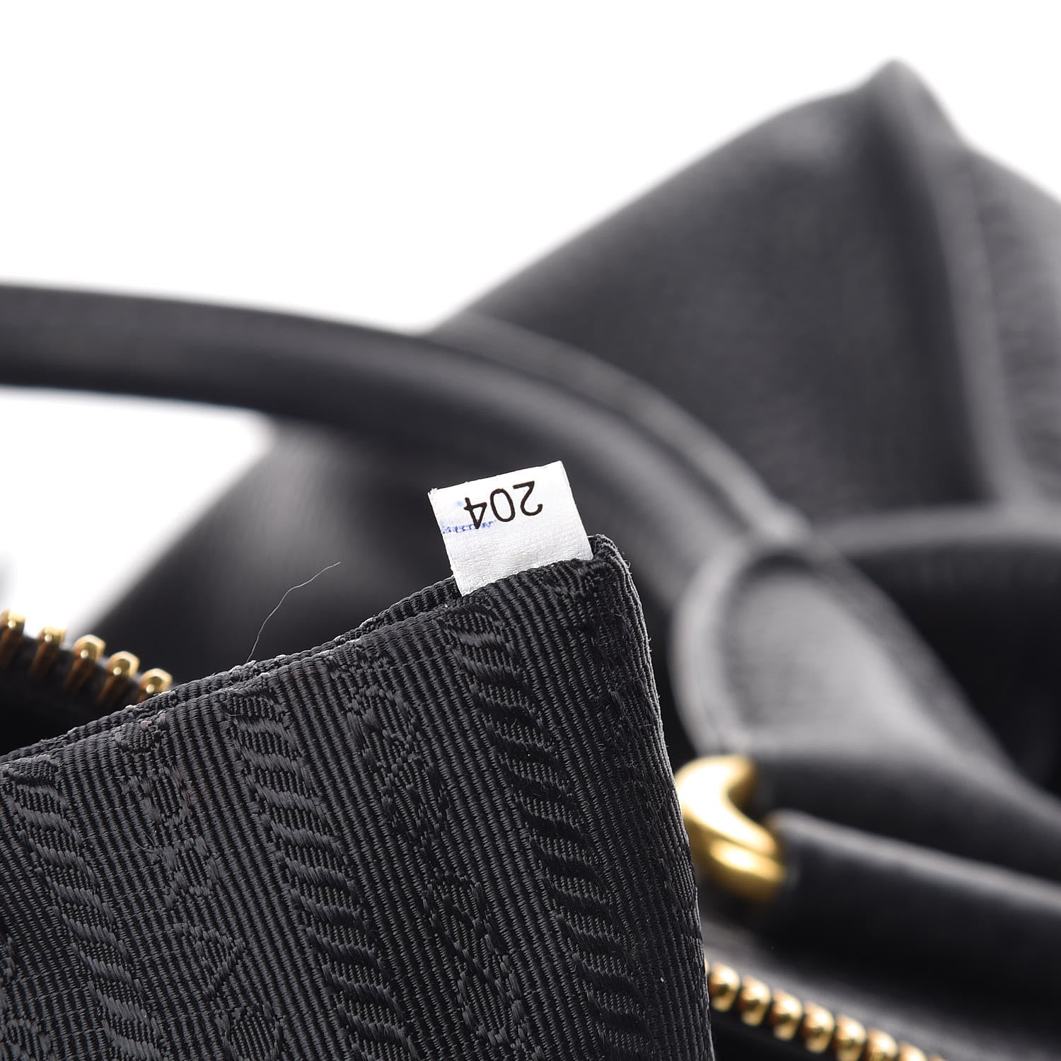 Prada Vitello Daino Shopping Satchel Black 7 of 11