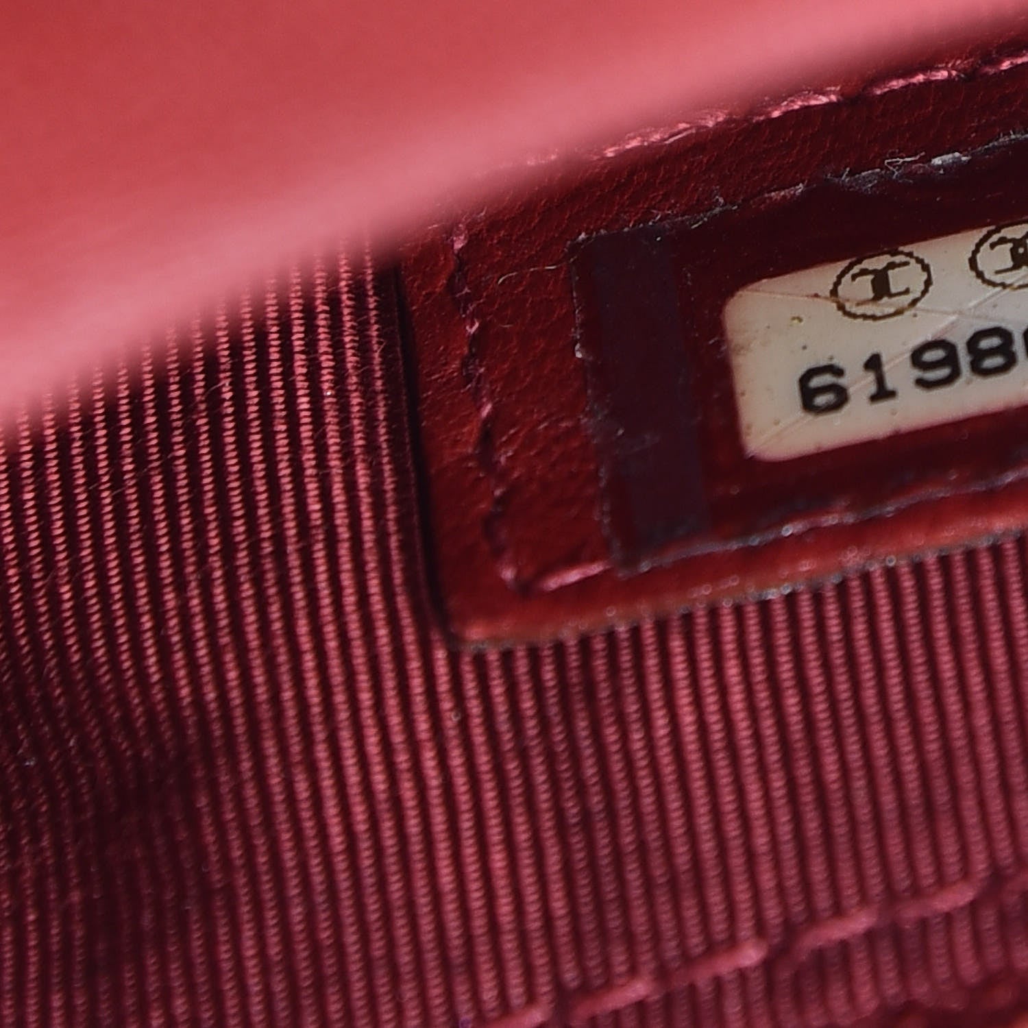 Chanel Persian Lamb Fur Small Single Flap Red 12 of 19