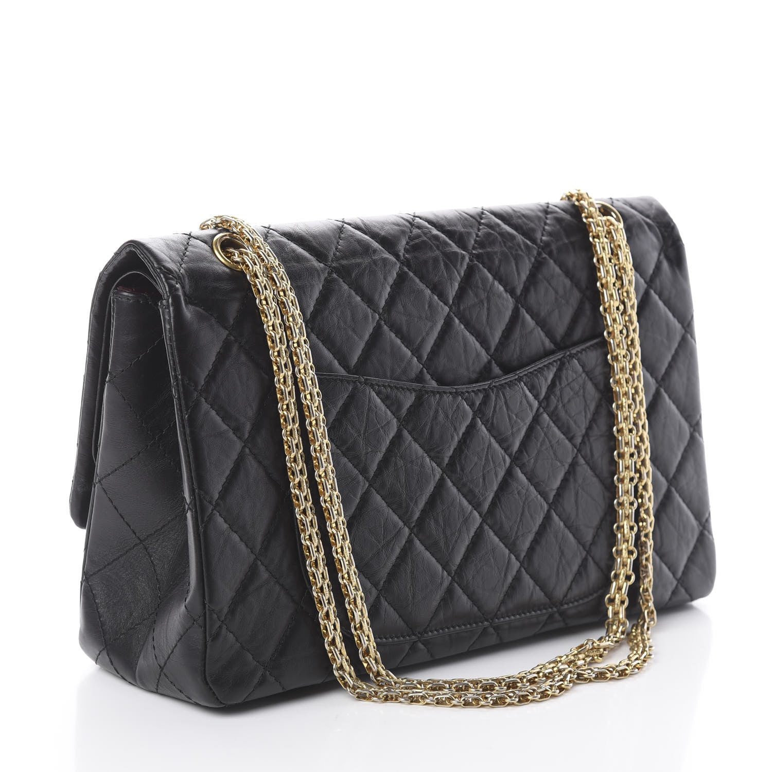 Chanel Aged Calfskin Quilted 2.55 Reissue 227 Flap Black 2 of 9