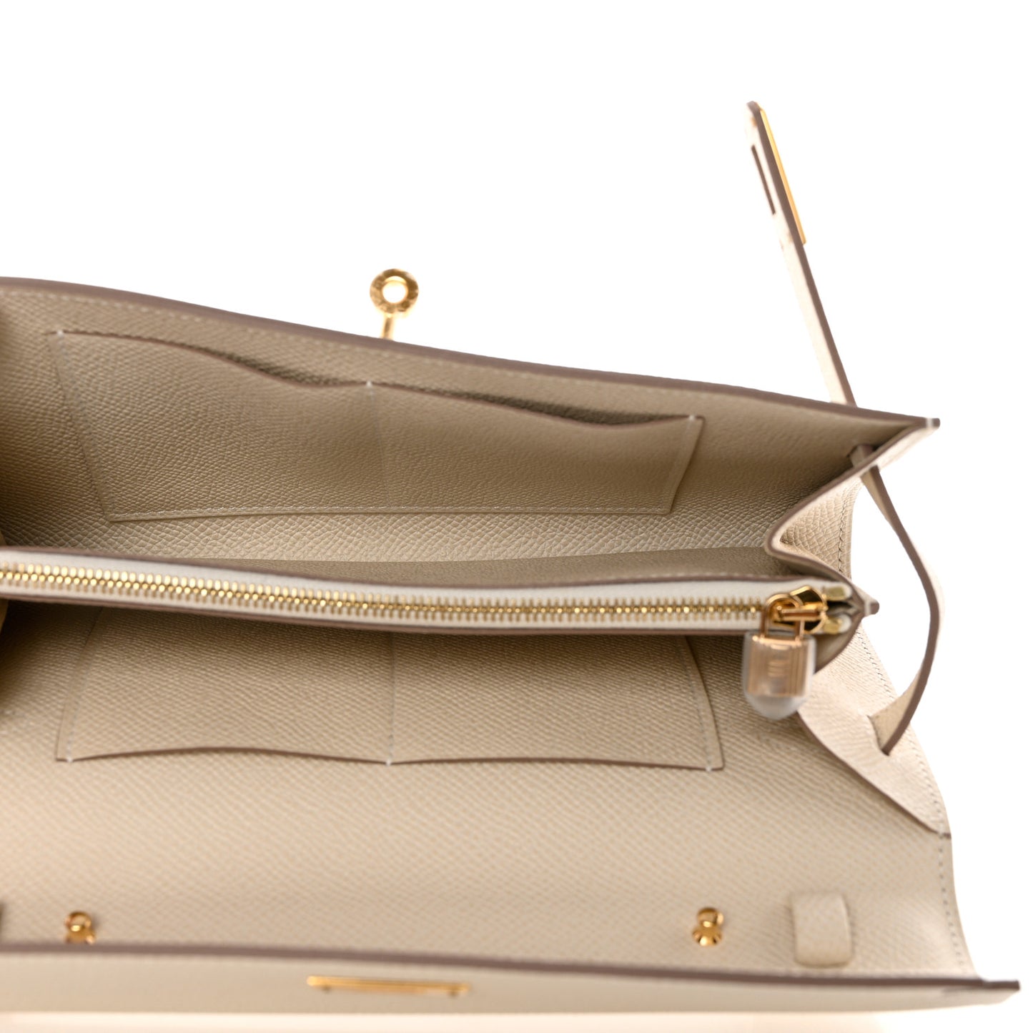 Epsom Kelly Wallet To Go Craie