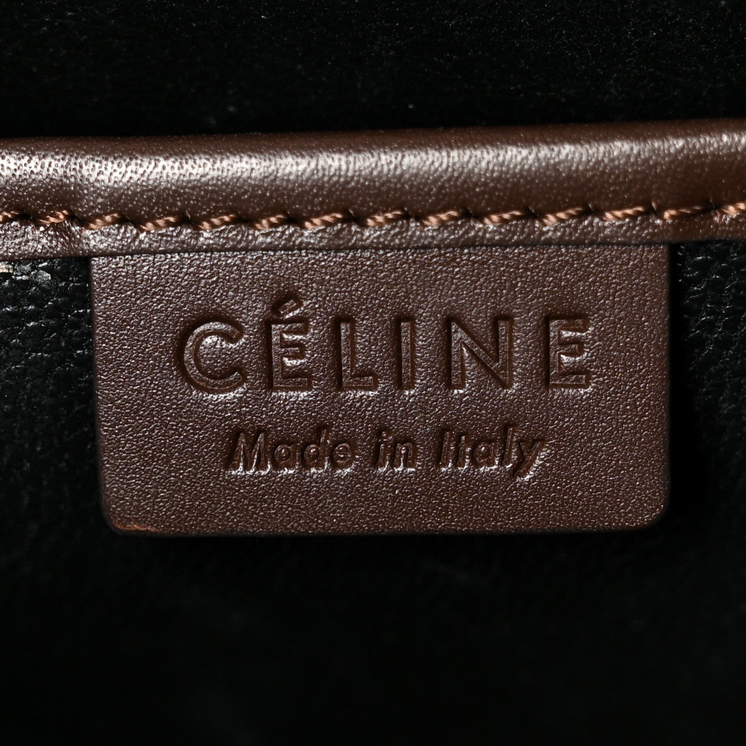 Celine Smooth Calfskin Bullhide Nano Tri-Color Luggage Indigo 6 of 10