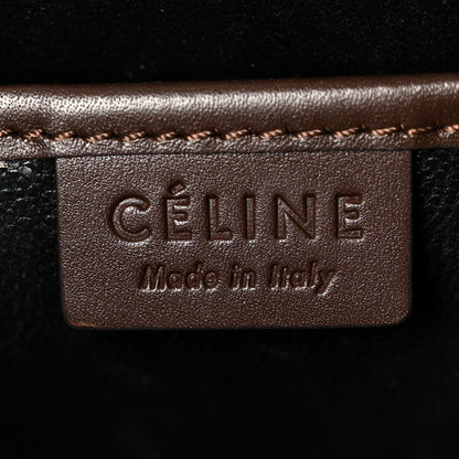 Celine Smooth Calfskin Bullhide Nano Tri-Color Luggage Indigo 6 of 10