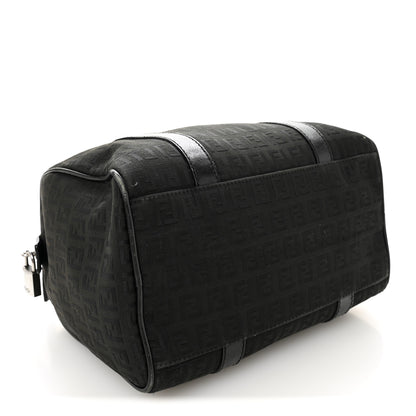 Fendi Zucchino Vitello Small Boston Black 4 of 10