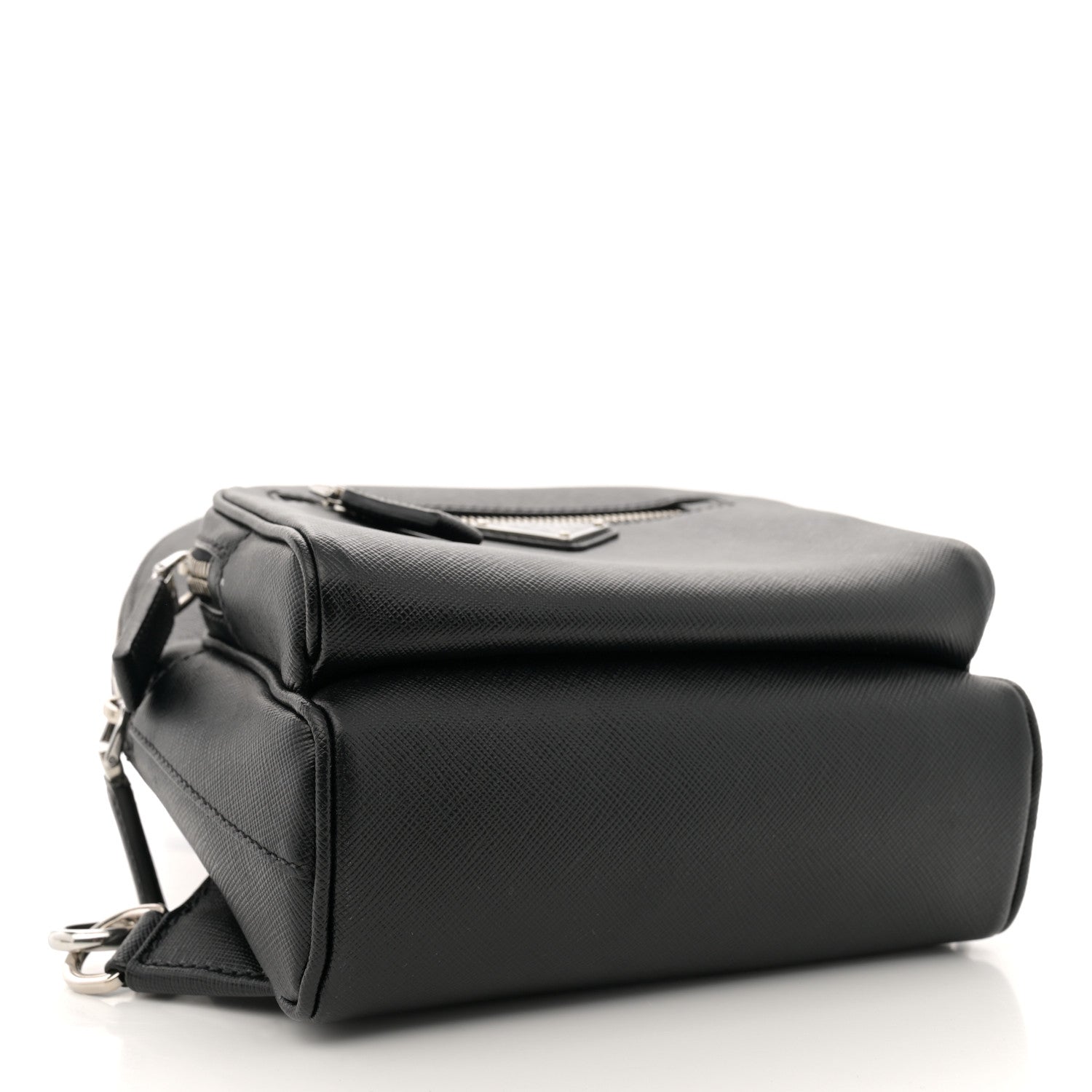 Prada Saffiano Sling Backpack Black 4 of 11