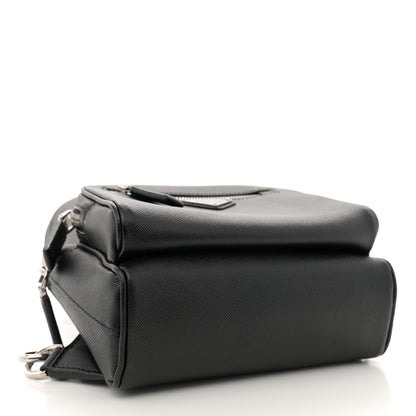 Prada Saffiano Sling Backpack Black 4 of 11