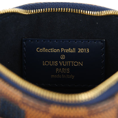 Louis Vuitton Damier Paillettes Mini Pochette Accessories Blue 6 of 7