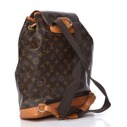 Louis Vuitton Monogram Montsouris GM Backpack 3 of 16
