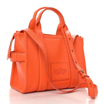 Marc Jacobs Grained Calfskin Small The Tote Bag Dragon Fire 3 of 11
