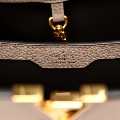 Louis Vuitton Taurillon Ayers Capucines PM Galet 6 of 9