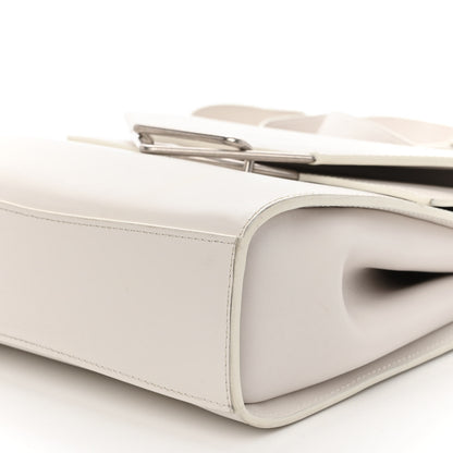 Bottega Veneta Box Calfskin Nappa Clip Bag Chalk 9 of 9