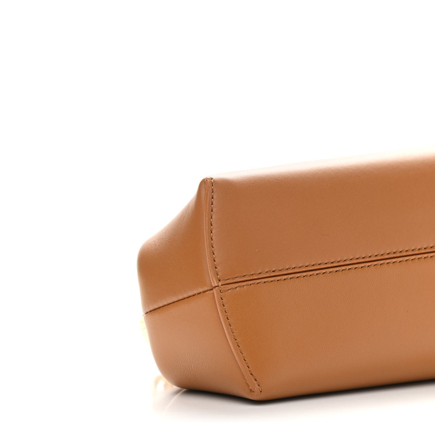 Shiny Nappa Small Fendi First Caramello